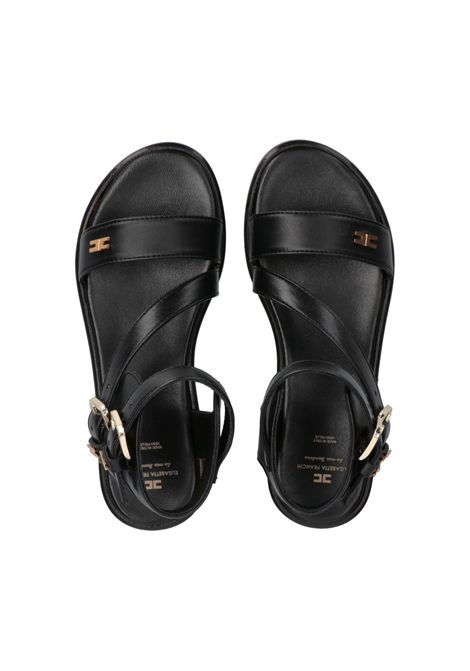 Sandali con applicazione ELISABETTA FRANCHI KIDS | F4A2-E05731733999